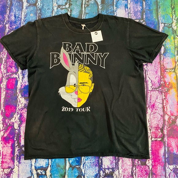 Gildan Shirts Bad Bunny Tshirt Black Latin Hip Hop Reggaeton 29